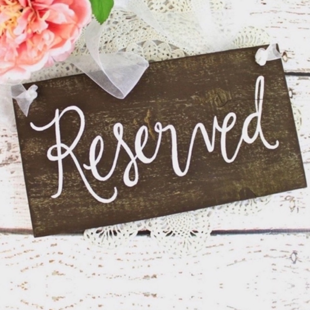 Reserved🌸